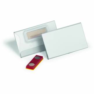 Durable Place&Hold navneskilte 40x75mm magnet 25stk 