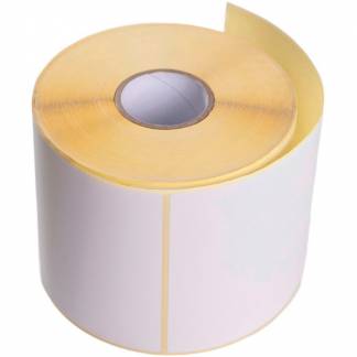 Termoetiketter 50x105mm hvid 940stk