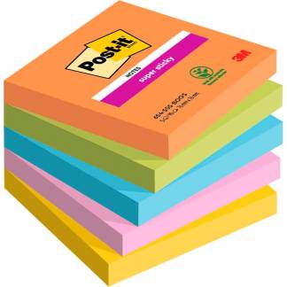 Post-it SS Boost notes 76x76mm 5 stk 