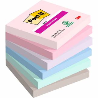 Post-it SS Soulful notes 76x76mm 6 stk 