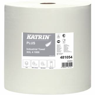 Katrin 481054 XXL Plus industrirulle 4lags hvid 
