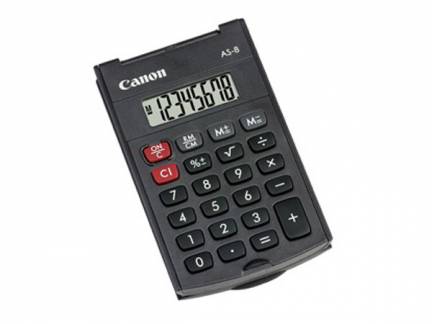 Canon AS-8 pocket calculator