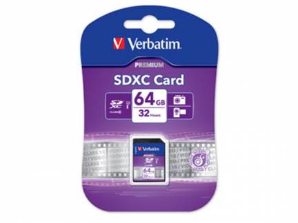 SDXC Card 64GB Class 10