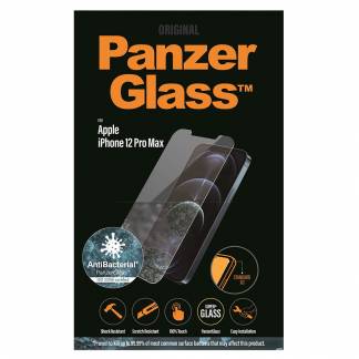 PanzerGlass AntiBacterial beskyttelsesglas iPhone 12 Pro Max 