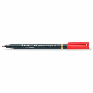 Staedtler Lumocolor 319F permanent specialmarker 0,4mm rød 