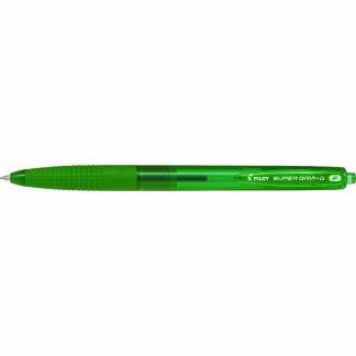 Pilot SuperGrip G kuglepen 0,22mm gr&oslash;n