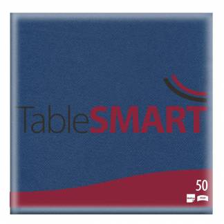 TableSMART Airlaid serviet 40x40cm mørkeblå 50stk 