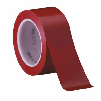 3M gulvtape 50mmx33m rød 