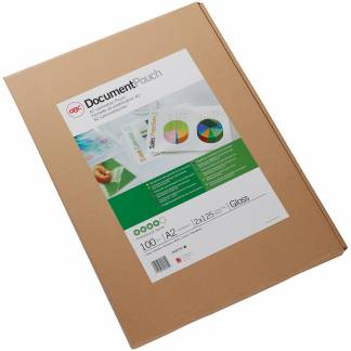 GBC A2 lamineringslomme 125mic klar 100ark 