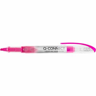 Q-connect Liquid tekstmarker pink 