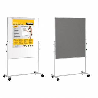 Bi-Office multiboard med hjul 70x120cm 