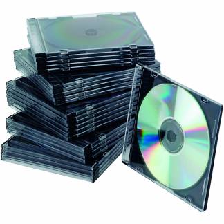 Q-connect CD/DVD Jewel-case 25stk 