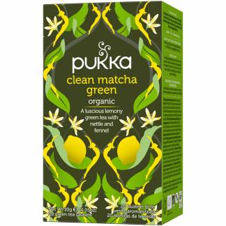 Pukka Clean Matcha Green 20 tebreve 