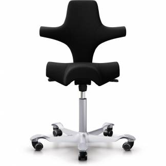 H&Aring;G Capisco 8106 Select kontorstol sort/s&oslash;lv 265mm
