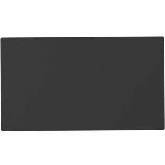 Bordplade sort linoleum rektangul&aelig;r, 80x140cm