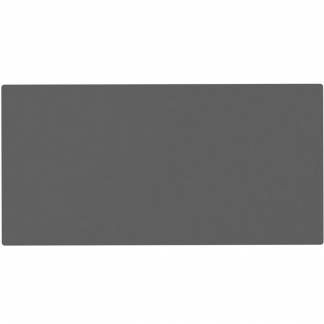 Bordplade antracit laminat rektangul&aelig;r, 80x160cm