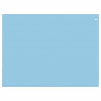 NAGA magnetisk glastavle 60x80cm lysebl&aring;