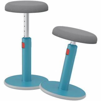 Leitz Ergo Cosy Active 2-i-1 balancestol blå 