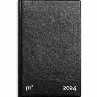 Mayland 2024 24179000 lommekalender tværformat 12x7,5cm sort 