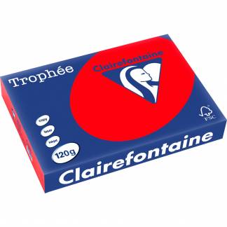 Trophee kopipapir A4 120g Coral Red 250ark 