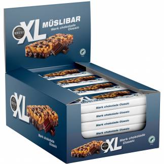 Nordthy XL müslibars mørkchokolade 24stk 