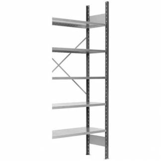 Lagerreol f&oslash;lgesektion V06 400x1000x2100mm 110kg