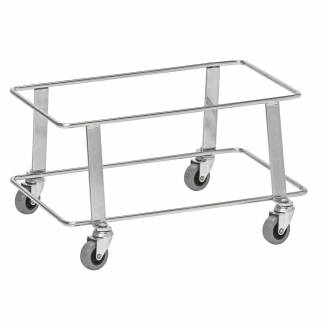 Kongamek rullevogn t/indk&oslash;bskurve s&oslash;lv