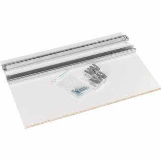 Kongamek hylde 8000-serien 997x421x41mm hvid