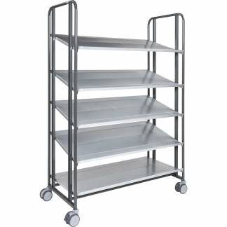 Kongamek rullebord1277x638x1850mm m&oslash;rkegr&aring;