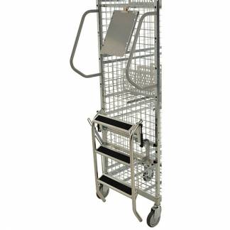 Kongamek stige m/to h&aring;ndtag t/hyldevogne 300-serien 130kg