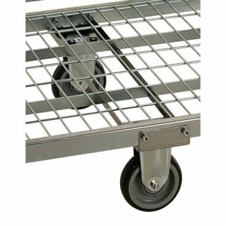 Kongamek midtermonterede hjul 200x620x200mm