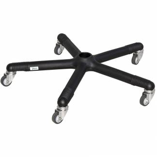 Kongamek d&aelig;kvogn 650x650x130mm sort 120kg