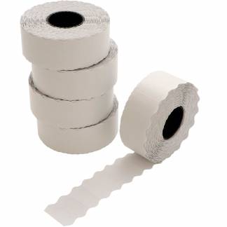 Avery prisetiketter aftagelig 26x12mm hvid 10rl