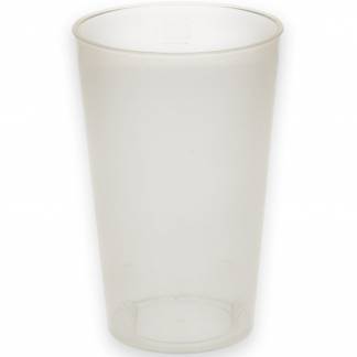 Verive plastglas Ø75mm 250ml klar 