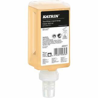 Katrin Clean touchfree parfumefri flydende håndsæbe 500ml 