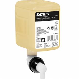 Katrin Neutral parfumefri flydende s&aelig;be 500ml