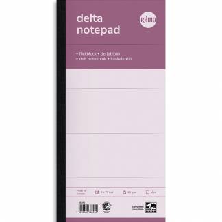 Rhino 5-delt telefonblok 60g 140x120mm