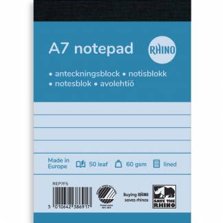 Rhino telefonblok 60g A7 linjeret