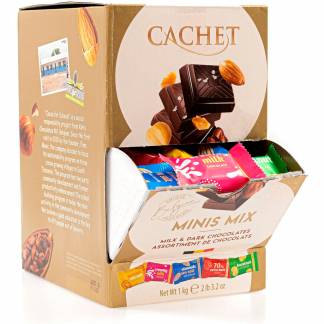Cachet Mini Mix chokolade 1 kg 