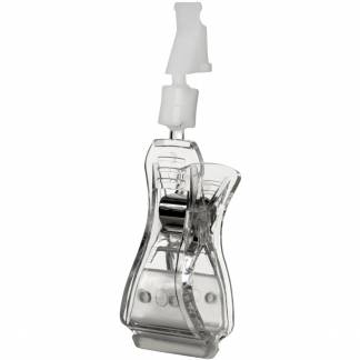 Sign-Clip holder hvid/transparent