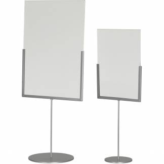 Plakatstander m/akryllomme A4 s&oslash;lv
