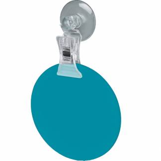 Sign Clip prisskilteklemme m/sugekop &Oslash;30mm glasklar