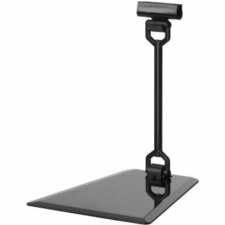 Prisdisplay m/kortholder 100mm sort