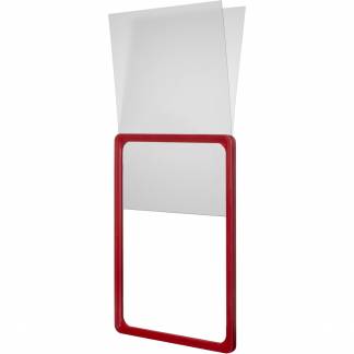 U-lomme A5 0,4mm transparent