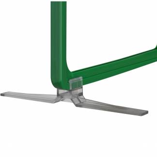 Rammefod t/skilteramme A3-A6 transparent