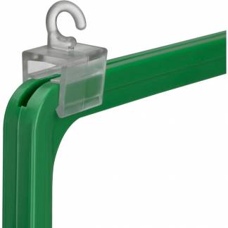 Oph&aelig;ngskrog t/skilteramme A3-A6 transparent