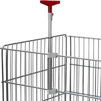 Skilteholder A3-A6 320-620mm r&oslash;d