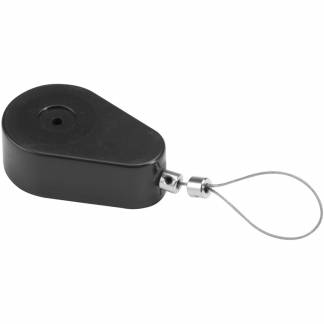 Teardrop Loop pullbox m/strop 50x32x17mm sort