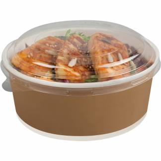 Bowles 700ml 145x125x66mm brun/hvid