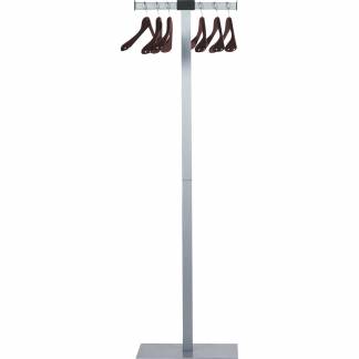 Unilux Spirit garderobestativ 30x50x175 cm 50 kg Metalgr&aring; 